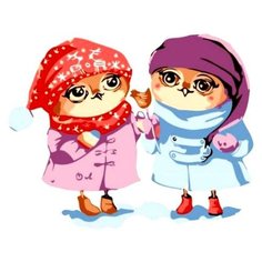 Цветной Картина по номерам На