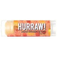 Hurraw! Бальзам для губ Papaya