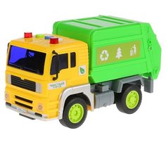 Мусоровоз ТЕХНОПАРК WY520A 17 см