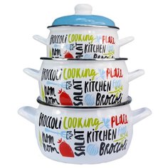 Набор кастрюль METROT Брокколи