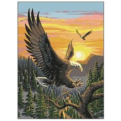 Рыжий кот Картина по номерам