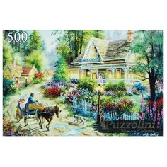 Пазл Рыжий кот Puzzolini Лето в