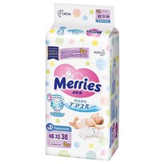 Merries подгузники NB XS до 3