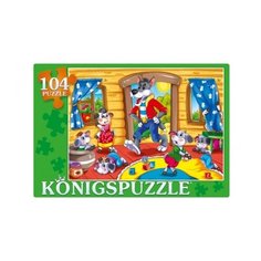 Пазл Рыжий кот Konigspuzzle