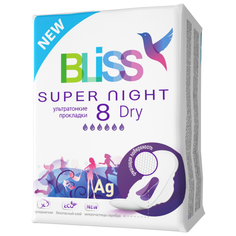 Bliss прокладки Super Night Dry