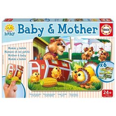 Набор пазлов Educa Малыш и Мама