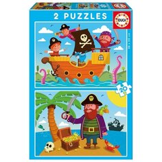 Набор пазлов Educa Пираты 17149