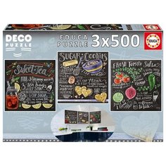 Набор пазлов Educa Рецепты 17094