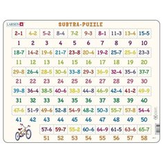 Рамка-вкладыш Larsen Математика