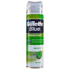 Гель для бритья Blue Sensitive Gillette
