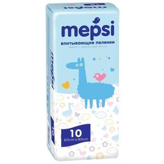 Одноразовые пеленки Mepsi 60х90