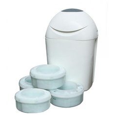 Накопитель Sangenic и 4 кассеты Tommee Tippee