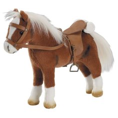 Gotz коричневая лошадь с седлом