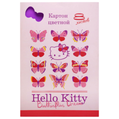 Цветной картон Hello Kitty в Action!
