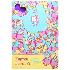 Цветной картон Hello Kitty Action!
