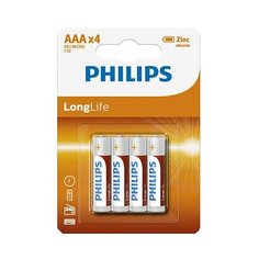 Батарейка AAA Philips R03L4B 10