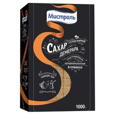Сахар Мистраль Демерара в кубиках