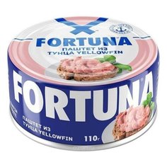 Паштет Fortuna из тунца 110 г Фортуна
