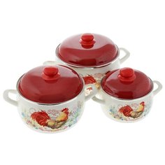 Набор кастрюль METROT Золотой