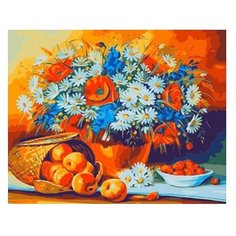Рыжий кот Картина по номерам