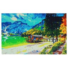 Рыжий кот Картина по номерам