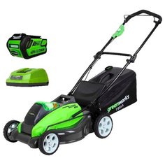 Газонокосилка greenworks
