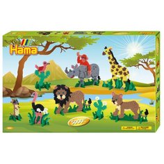 Hama Набор термомозаики Сафари
