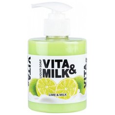 Мыло жидкое Vita & Milk лайм и
