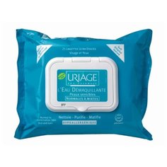 Uriage салфетки с очищающей водой