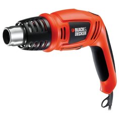 Бытовой строительный фен Black+Decker