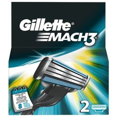 Сменные лезвия Gillette Mach 3