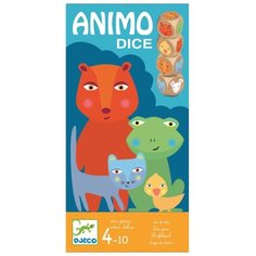 Настольная игра DJECO Зверокубики