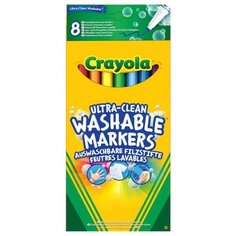 Crayola Фломастеры смываемые 8