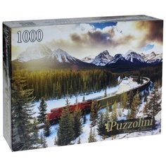 Пазл Рыжий кот Puzzolini Поезд