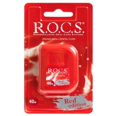 R.O.C.S. зубная нить Red Edition