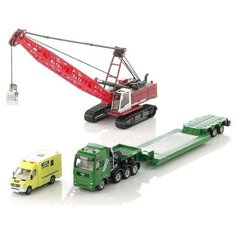 Набор техники Siku MAN Liebherr