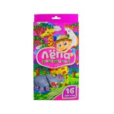 Пластилин Глобус Лепа 16 цветов