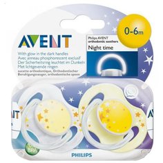 Пустышка силиконовая Philips Avent