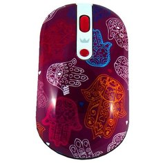 Мышь CROWN CMM-926W Hand Pink USB