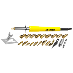 STAYER Набор для выжигания 45227