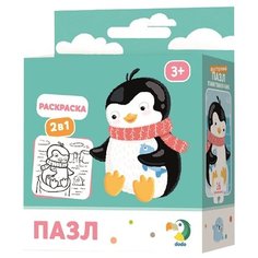 Пазл Dodo Пингвинчик 2 в 1