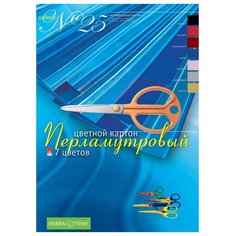 Цветной картон Перламутровый Альт