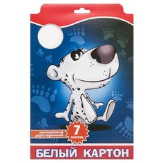 Белый картон Action! A4 7 л.