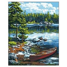 Рыжий кот Картина по номерам