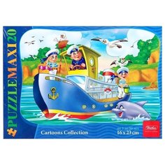 Пазл Hatber MAXI Кораблик