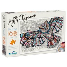 Пазл Origami Арт-терапия Филин