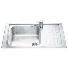 Интегрированная кухонная мойка Smeg
