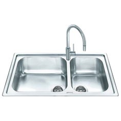 Врезная кухонная мойка smeg