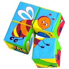 Кубики-пазлы Мякиши Собери