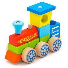 Каталка-игрушка Alatoys Паровоз